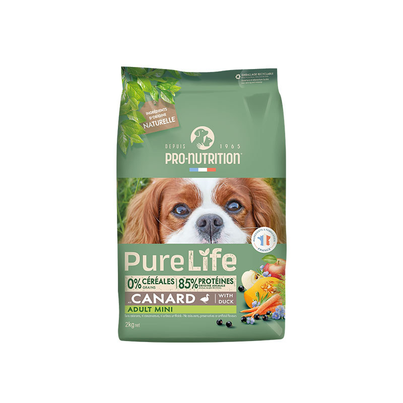 Pure life Adult Mini with Duck 2 kilos